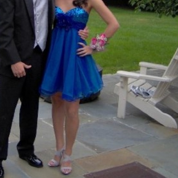 Sherri Hill Dresses & Skirts - Sherri Hill Royal Blue mini dress